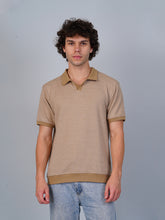 Oversized Polo: Beige