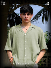 Textured Resort Shirt : Pista