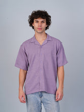 Resort Shirt : Mauve Melange