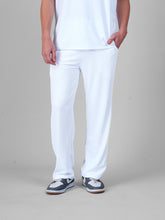 Textured Sweatpants : White
