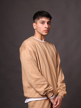 Relaxed Sweatshirt : Beige