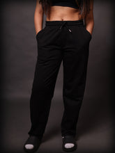 Relaxed Fit Sweatpants: Black