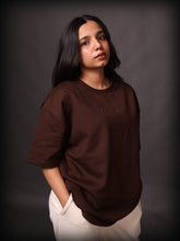 Oversized T-Shirt : Brown