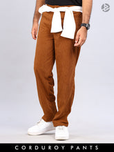 Relaxed Corduroy Pants : Tan