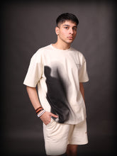 Printed Oversized T-Shirt : Ivory