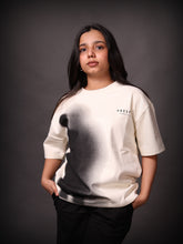 Printed Oversized T-Shirt : Ivory
