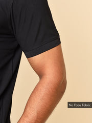 365 Day Guarantee Polo : Jet Black