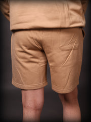 Relaxed Fit Sweatshorts: Beige