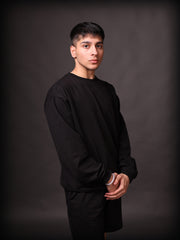 Relaxed Sweatshirt : Black