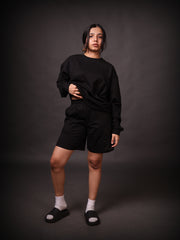 Relaxed Sweatshirt : Black