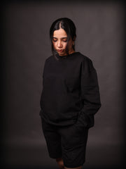 Relaxed Sweatshirt : Black