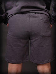 Relaxed Fit Sweatshorts: Charcoal